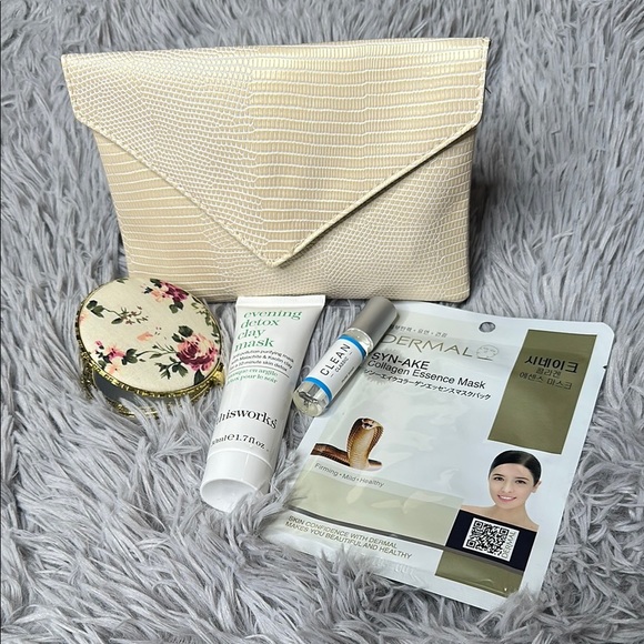 ThisWorks Evening Detox Clay Mask 1.7 Oz & Ipsy Bag & Beauty Bundle Set - Picture 3 of 15